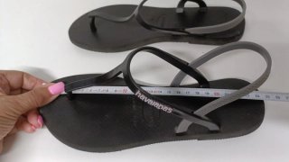 Sandalias Havaianas Talla 39 Negras