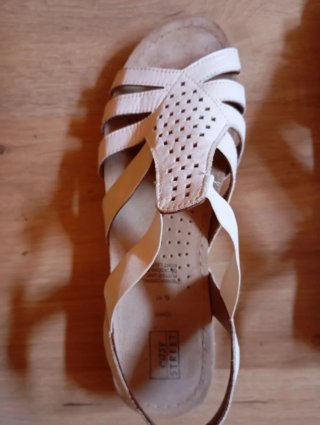 Sandalias COSY STREET Beige/Blanco Talla 41