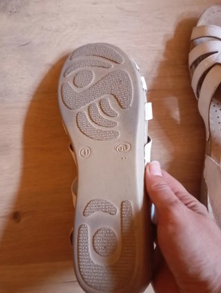 Sandalias COSY STREET Beige/Blanco Talla 41