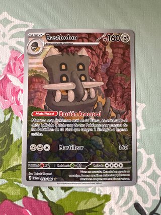 Carta Pokémon Bastiodon Fase 2