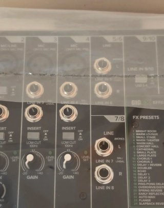 Console di mixaggio USB Mackie Pro FX10 v3