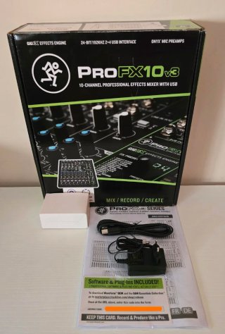 Console di mixaggio USB Mackie Pro FX10 v3