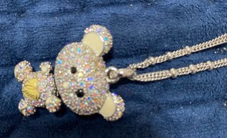 Collar Guess Osito Brillante articulado