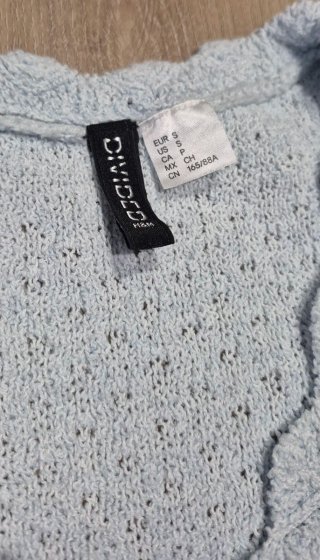 Camiseta tirantes de punto- Talla S