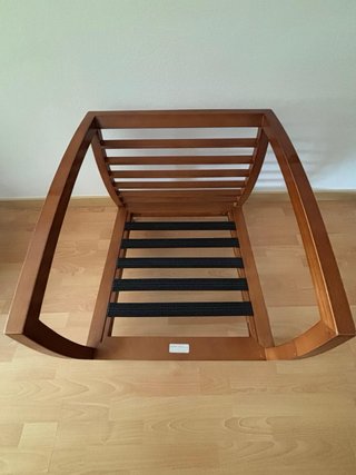 Coppia di poltrone Malena STUA in legno e Alcántara