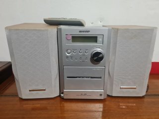 Mini stereo hi fi CD e radio