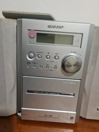 Mini stereo hi fi CD e radio
