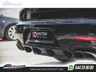 DIFUSOR TRASERO PORSCHE PANAMERA 2013-2016 LOOK CARBONO