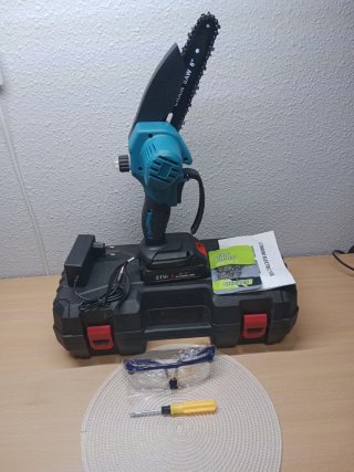 Mini motosierra 6 eléctrica 21V