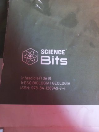Libro 1 ESO biologica i geologia science bits