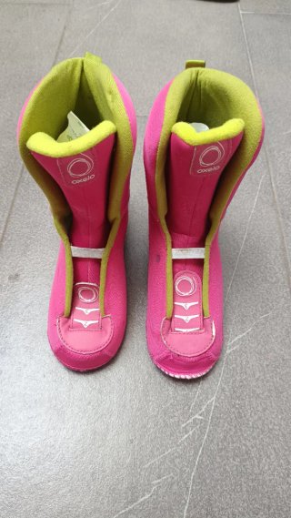 Patines Oxelo Niños Ajustables Rosa Talla 32-34