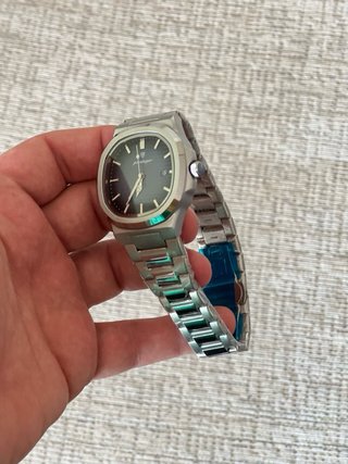 Reloj Podagar Caballero Azul y Plateado