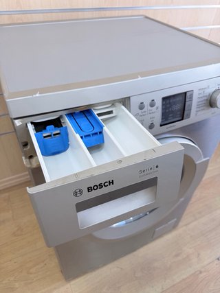 Lavadora Bosch 8kg Inox 1200rpm A+++ - Envio