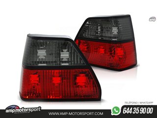 PILOTOS TRASEROS ROJO AHUMADO VW GOLF II 1983-1991