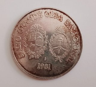 Uruguay 100 Nuevos Pesos 1981  Argento 25000 Unc