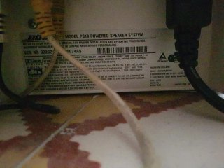 Subwoofer Bose PS18 Blanco