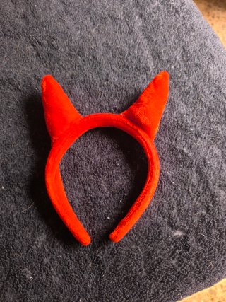 Disfraz Diablesa Talla Única Rojo y Negro