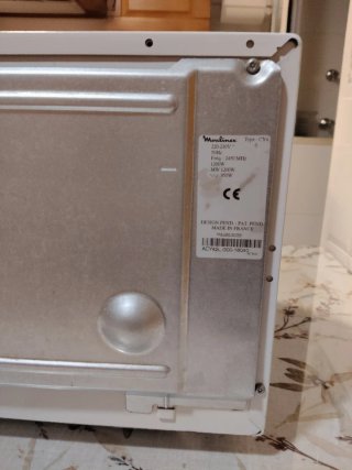 Microondas Moulinex Symbio Grill para piezas