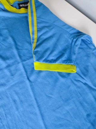 Camiseta Adidas TS Azul y Verde