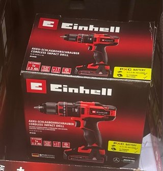 Taladro Percutor Einhell Batería y Cargador