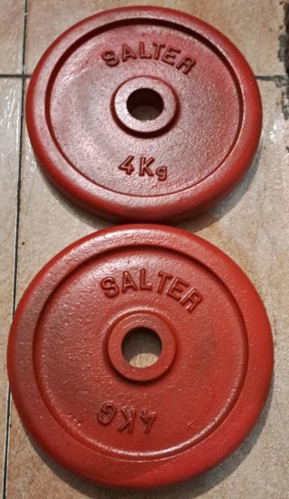2 Discos Salter 4kg 30mm