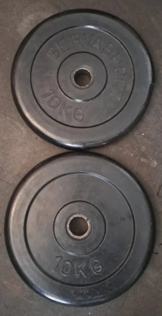 2 Discos Salter 4kg 30mm