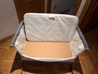 Minicuna Chicco con defecto cremallera