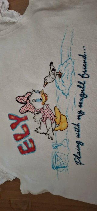 Maglietta neonata ELY con paperella