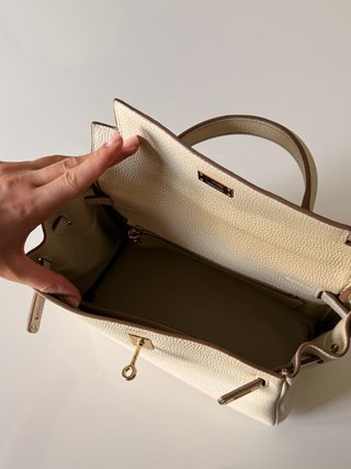 Bolso Hermès Beige