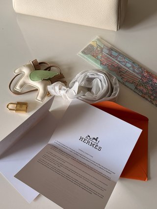 Bolso Hermès Beige