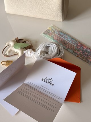 Bolso Hermès Beige