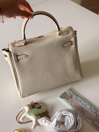 Bolso Hermès Beige