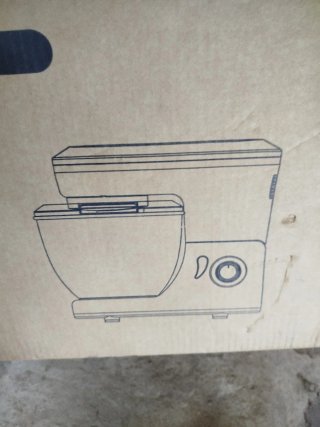 Horno de aire y amasadora