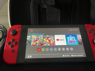 Nintendo Switch + Accesorios + Juegos (digital!)