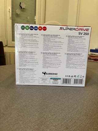 Volante Gaming Superdrive SV250 + Pedali