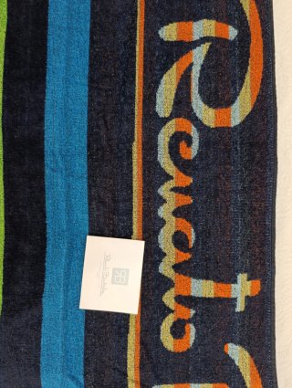 Telo mare Renato Balestra spugna jacquard