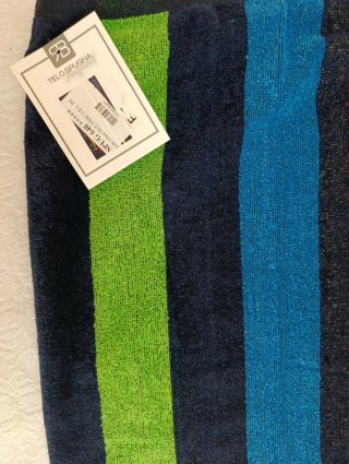 Telo mare Renato Balestra spugna jacquard