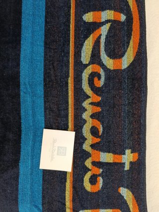 Telo mare Renato Balestra spugna jacquard