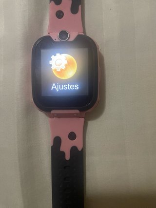 2 Relojes Inteligentes (Rosa y Negro)