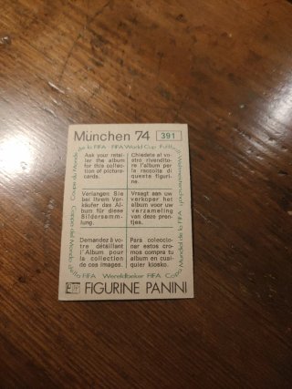 Figurina Panini Kurt Jara Monaco 74