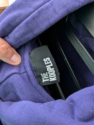 Sudadera The Kooples Morada Talla S