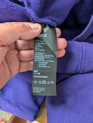 Sudadera The Kooples Morada Talla S