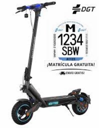 Matrícula DGT Patinete Eléctrico
