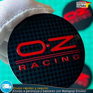 Emblema OZ Racing 56mm Tapacubos Centro Llantas