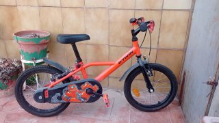 Bicicleta Infantil Btwin Robot Naranja