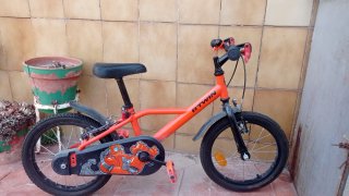 Bicicleta Infantil Btwin Robot Naranja