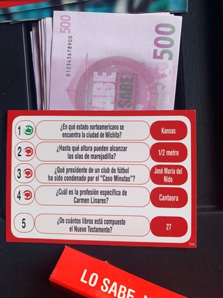 Juego de mesa Lo Sabe No Lo Sabe