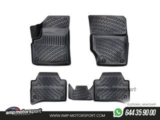ALFOMBRILLAS DE GOMA RIZLINE PARA PORSCHE CAYENNE 2003-2010