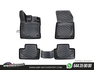 ALFOMBRILLAS DE GOMA RIZLINE PARA RENAULT CAPTUR 2019--