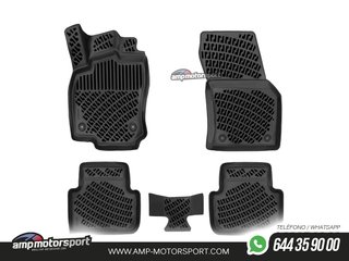 ALFOMBRILLAS DE GOMA RIZLINE PARA VOLKSWAGEN TIGUAN 2016-2023